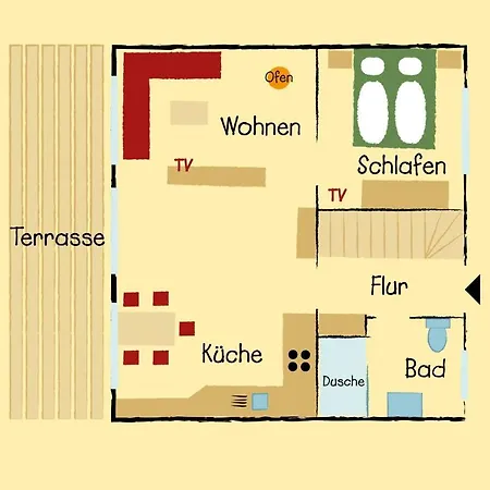 別荘 Susanne-fischer Weg 15, Haus Seehund Wyk auf Föhr